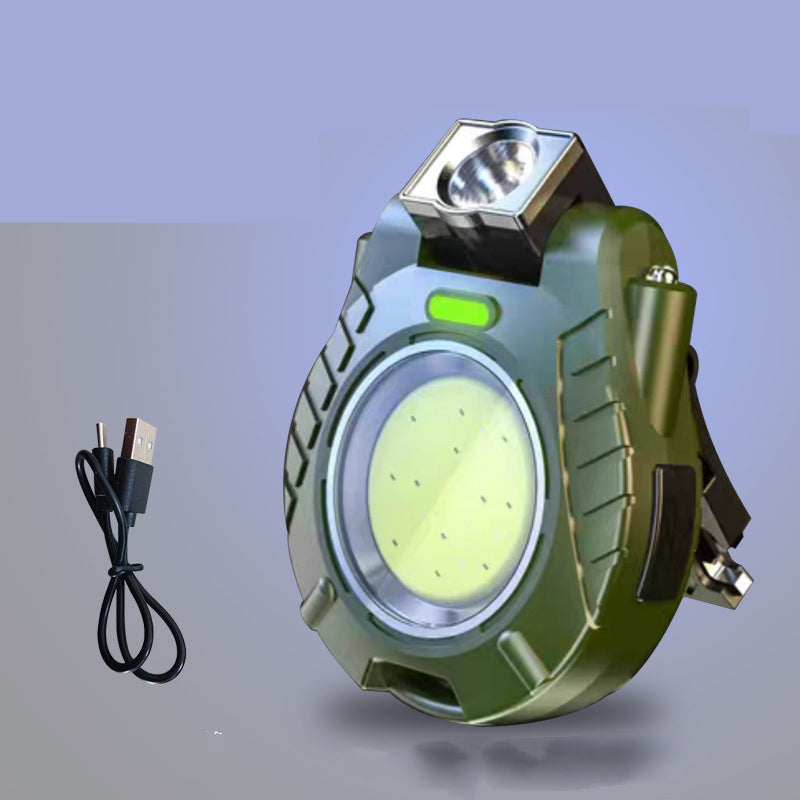 Cap Clip Lamp Outdoor Multi-function Clip Cap Working LED Light Keychain - Blue Force Sports