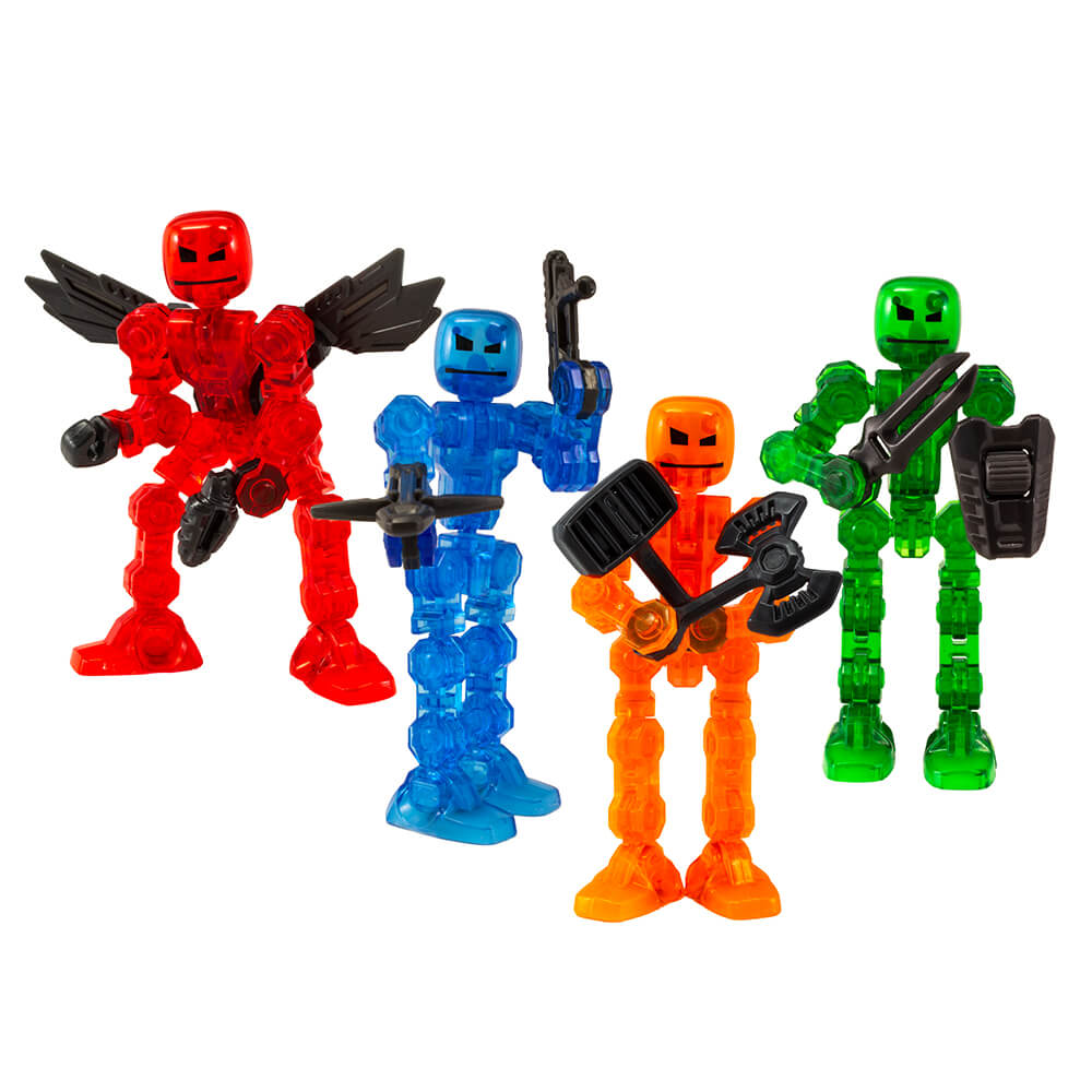 Klikbot - Series 1 Hero - Includes Axil, Helix, Cosmo and Cannon