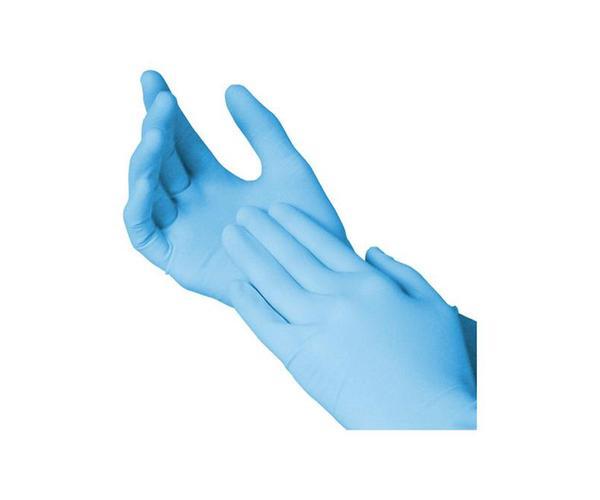Best Safe Blue Nitrile Blend Gloves, Case of 10 Boxes, 1000 ct