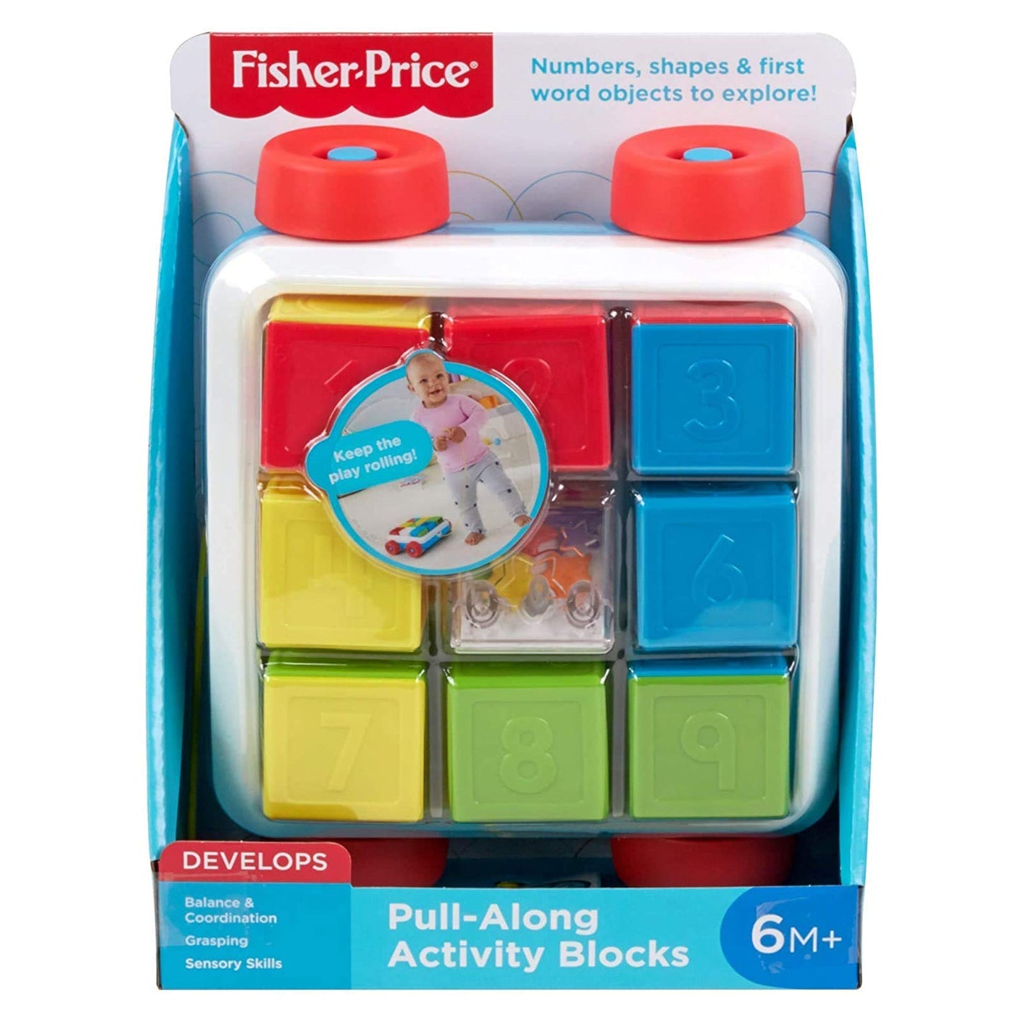Fisher Price Pull Along Activity Blocks