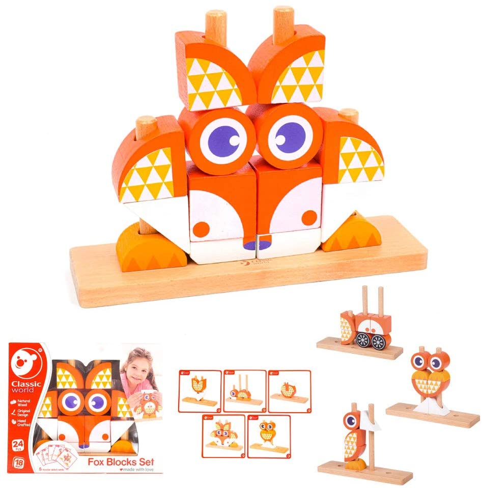 Classic World - Fox Blocks Set