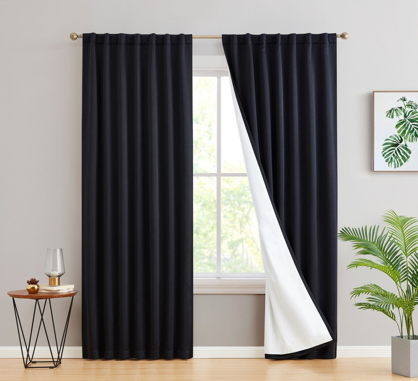 100% Blackout Curtains with Insulight Membrane
