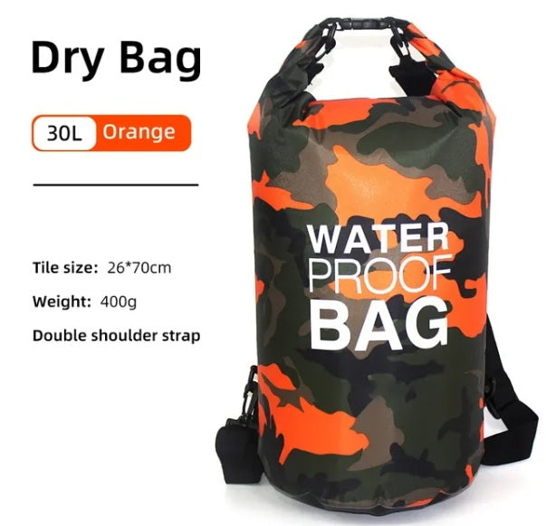 30L Drawstring Backpacks - Convenient Dry Bags and Portable Pouches