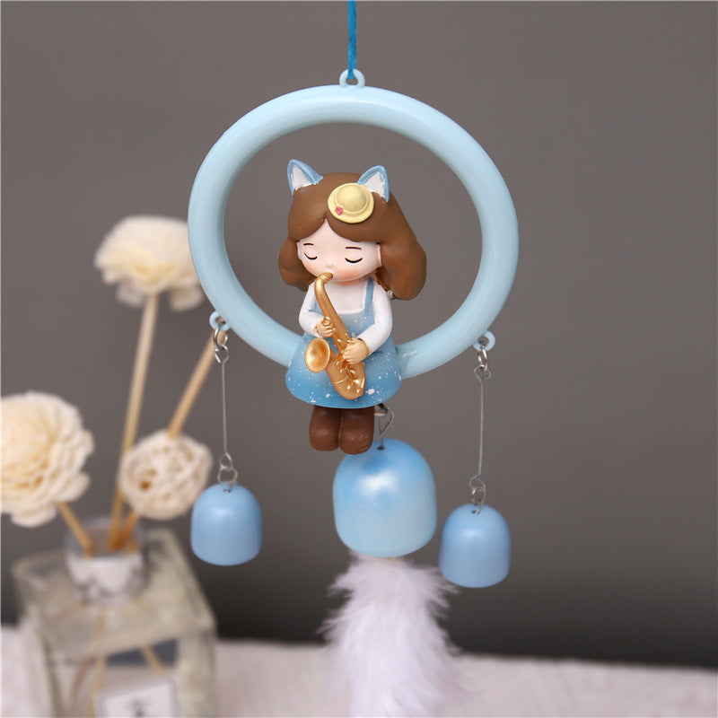 Play the Saxophone Wind Chimes Home Decor Wind Chimes Birthday Gift