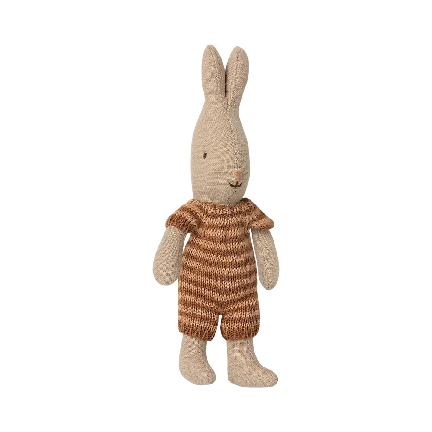 Micro Rabbit - Striped Knitted Romper