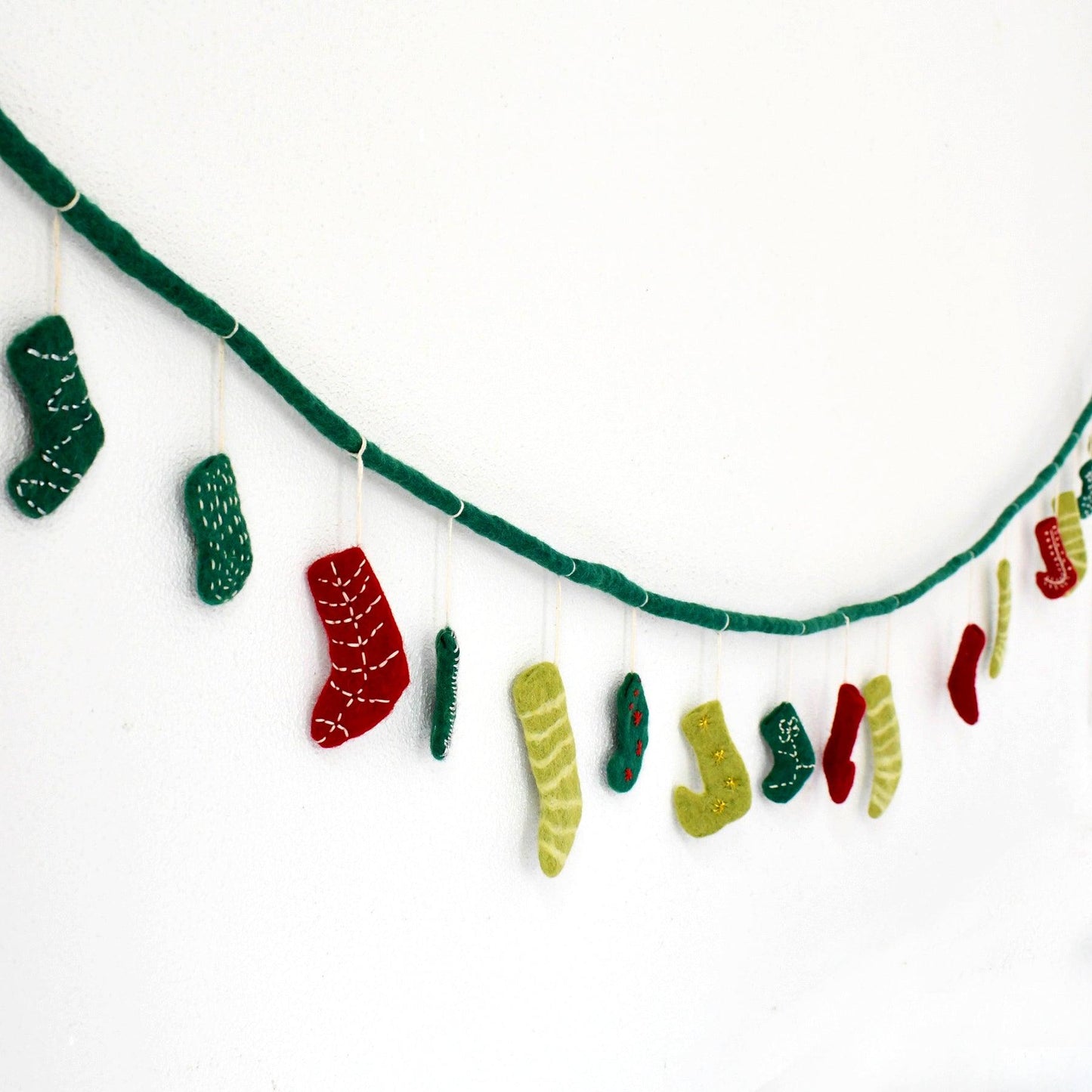 Christmas Stockings Garland
