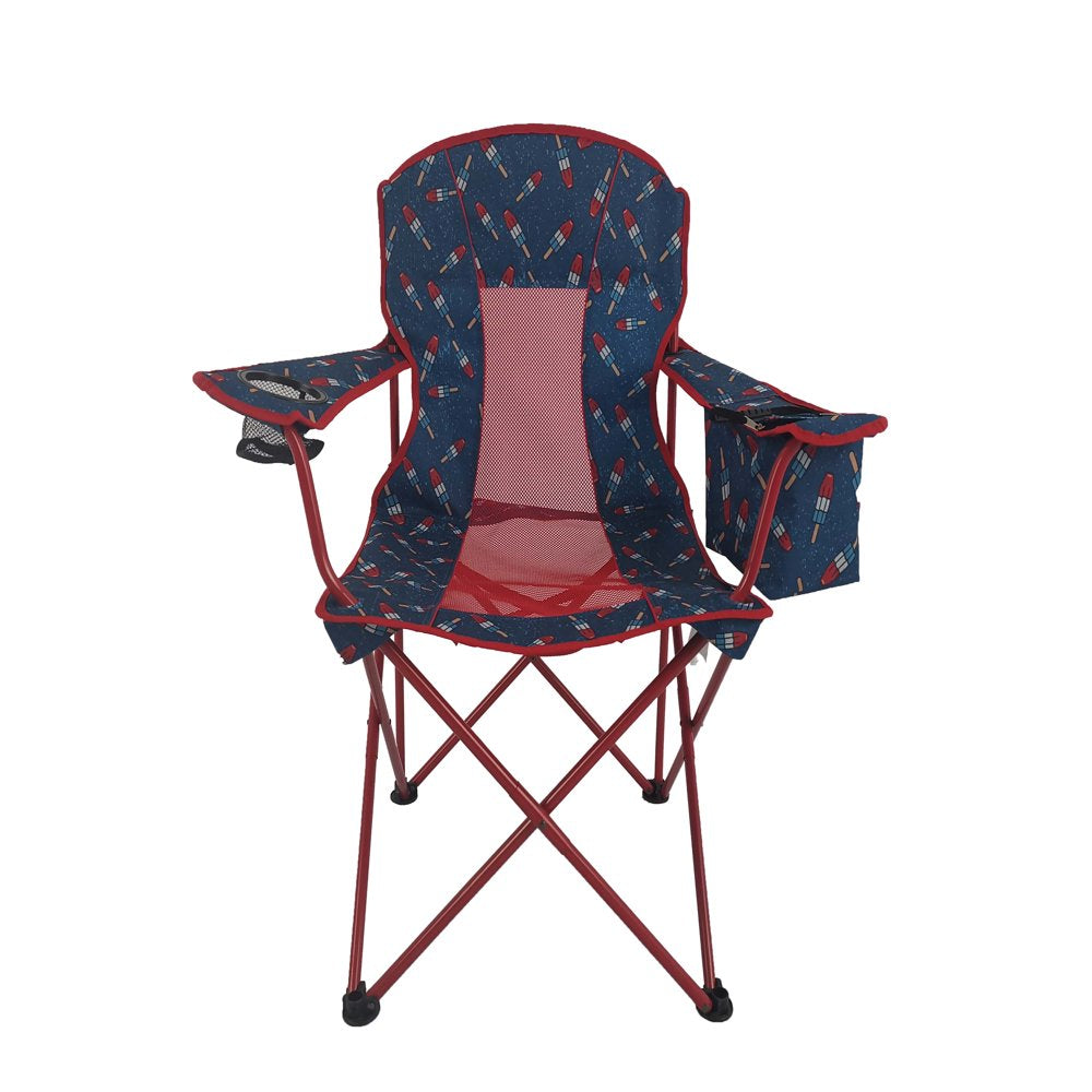 Ozark Trail Oversized Mesh Folding Cooler Chair Bombpop