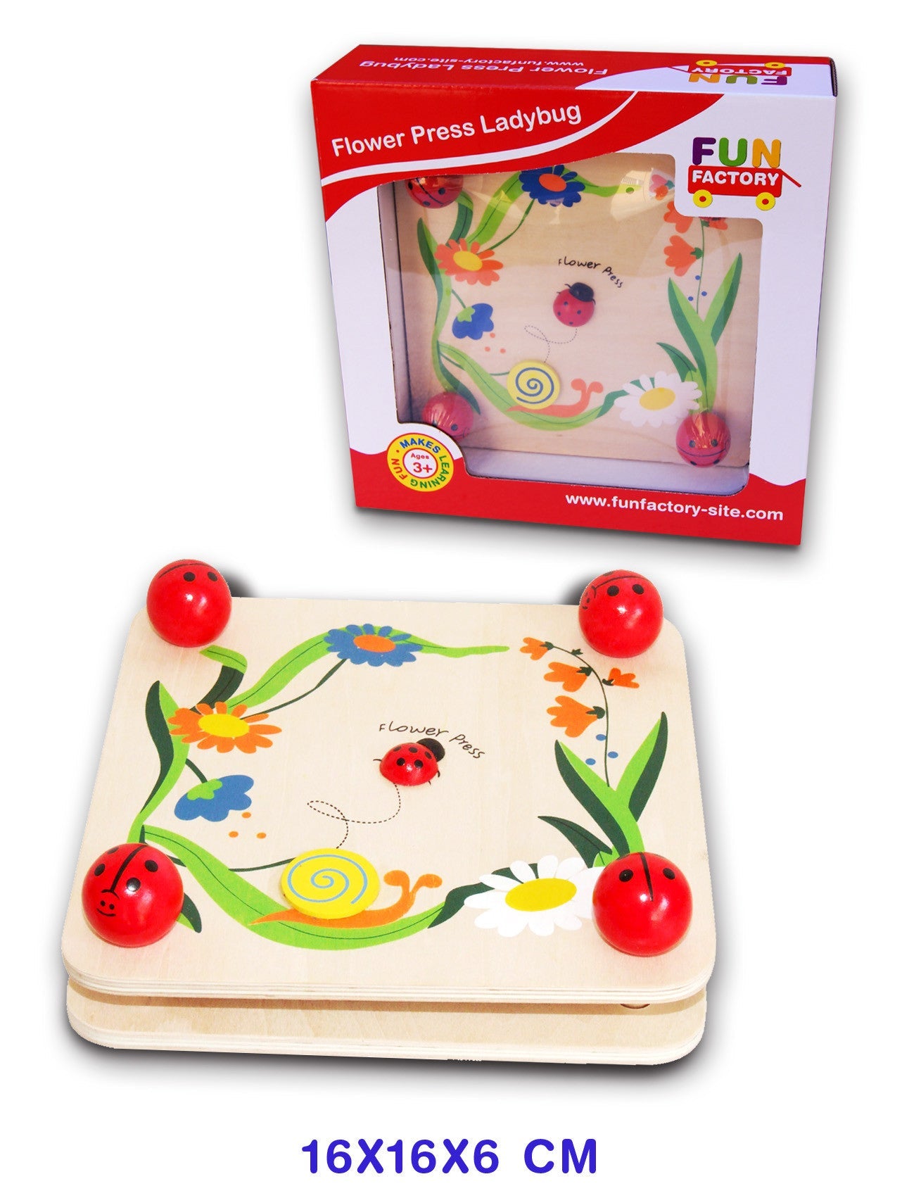 Fun Factory - Lady Bug Flower Press