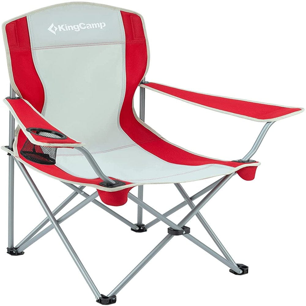 Kingcamp Folding Camping Chairs Portable Beach Chairs for Adults Blue