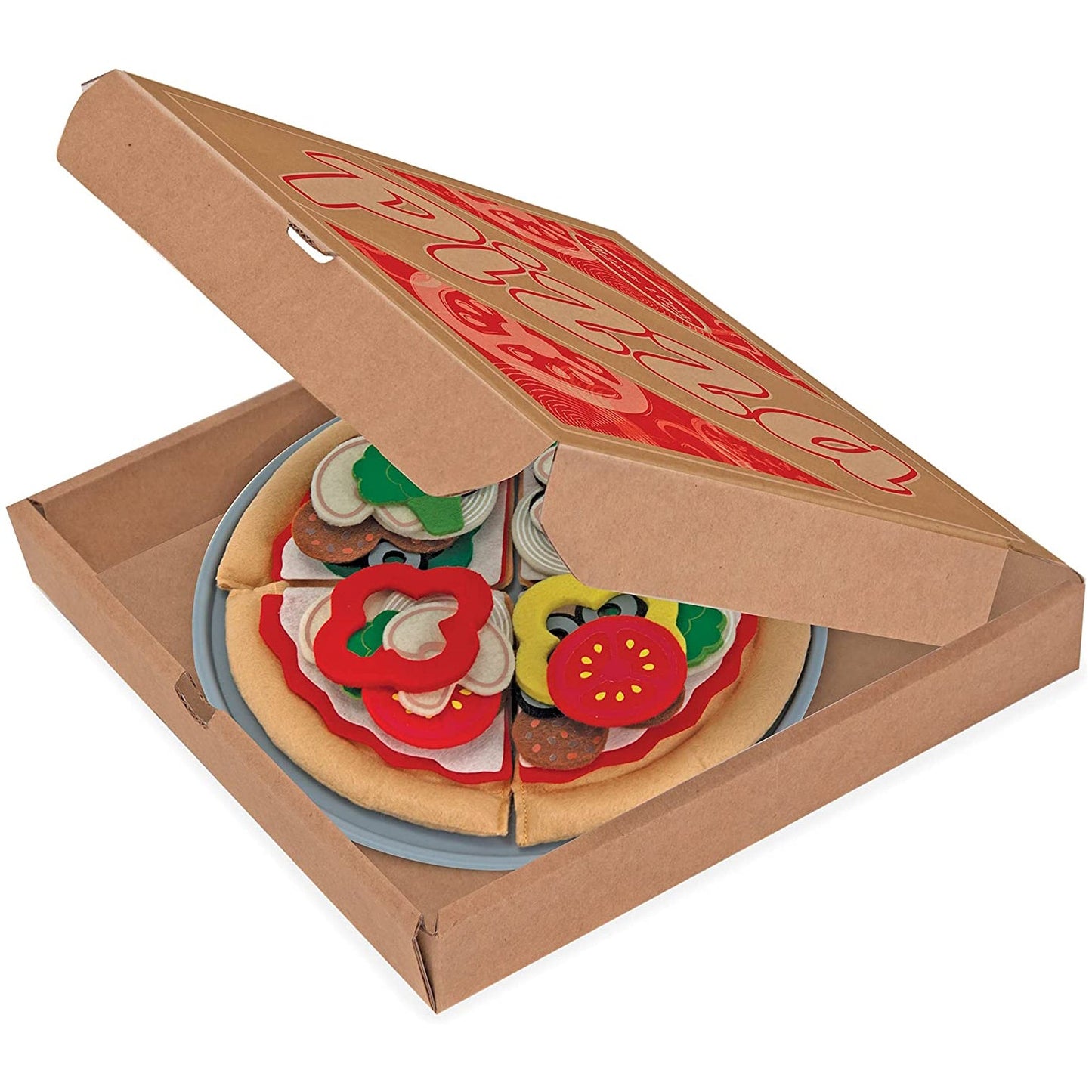 Melissa And Doug Pizza Felt Food Set
