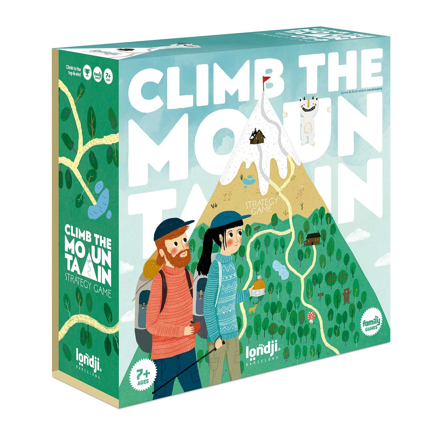 Londji Strategy Game - Climb the Mountain