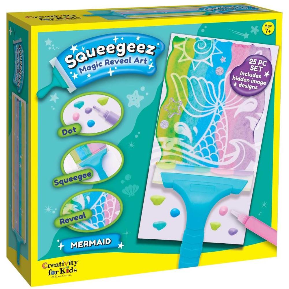 Creativity for Kids Squeegeez Magic Reveal Art Mermaid