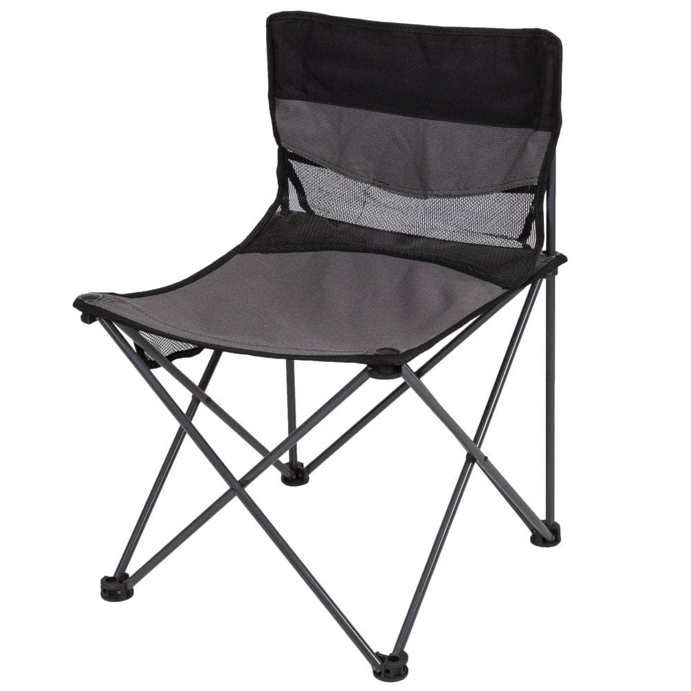 Stansport Apex Deluxe Sling Back Armless Folding Camp Chair, Blue