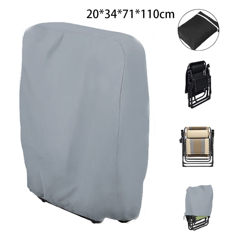 Zero Gravity Folding Chair Cover,Nktier 2/1Pack Zero Gravity Chair Covers,Outdoor Furniture Cover, Waterproof Dustproof anti Gravity Folding Patio Chair Covers with Storage Bag