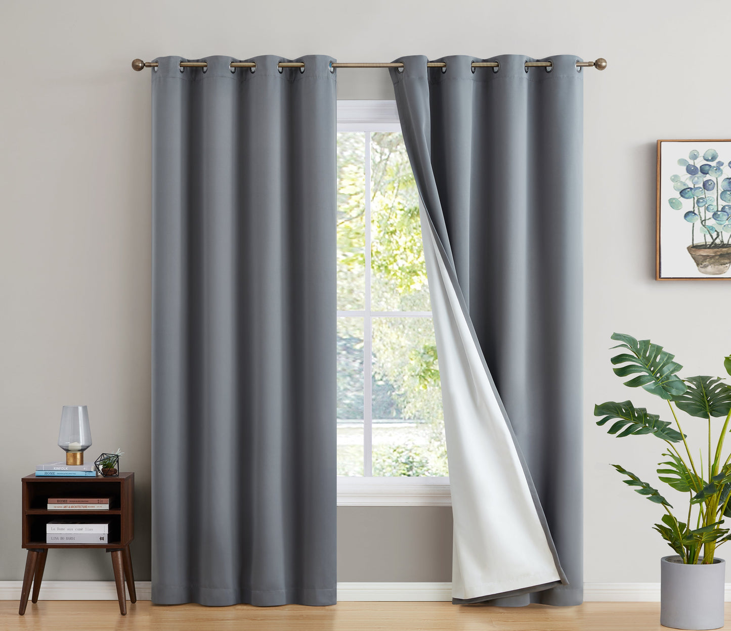 100% Blackout Curtains with Insulight Membrane