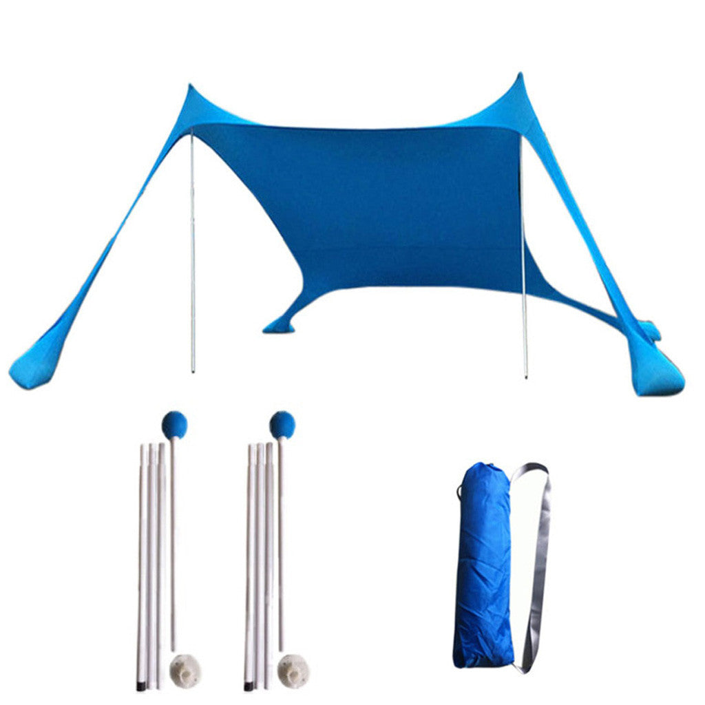 Beach sun shade arbor - Blue Force Sports