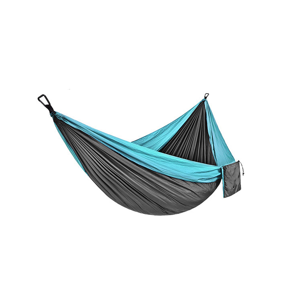 Backpacking Hammock Portable Nylon Parachute Outdoor Double Hammock - Blue Force Sports