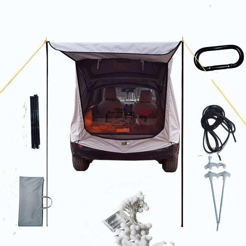 Rear End  Car Trunk Extension Tent