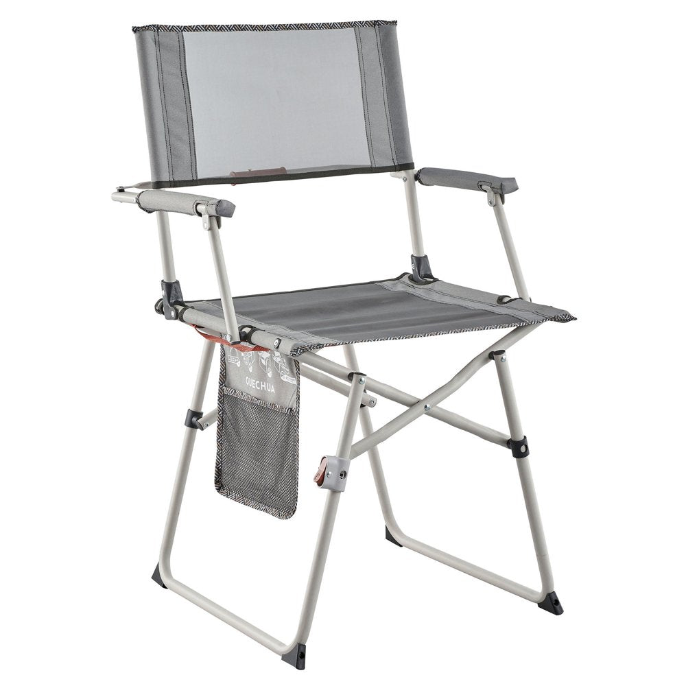 Decathlon Quechua Director Folding Camping Chair, Gray