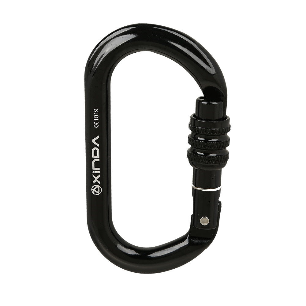Rock Climbing Carabiner O-shaped Thread Lock - Blue Force Sports