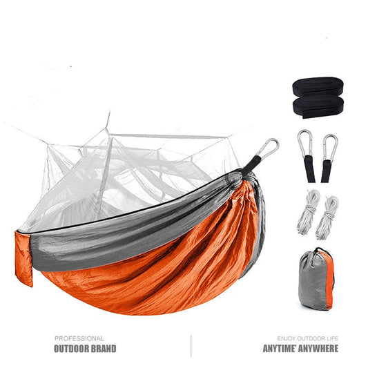 Outdoor Encrypted Mosquito Net Hammock Outdoor Camping With Mosquito Net Hammock - Blue Force Sports