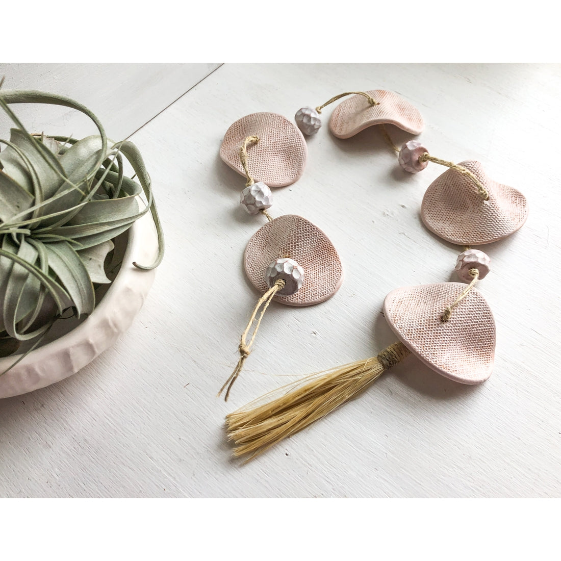 Hand & Fiber: Ceramic Wind Chimes