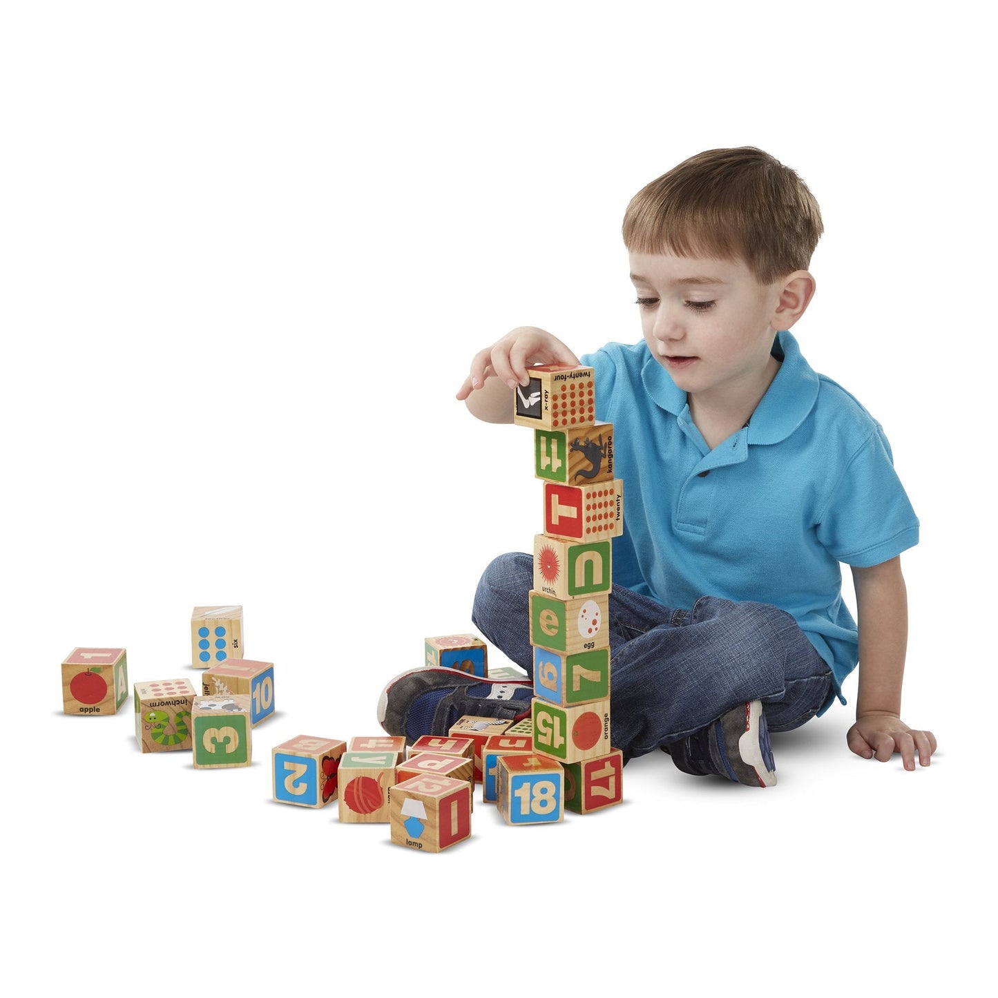 ABC/123 Wooden Blocks