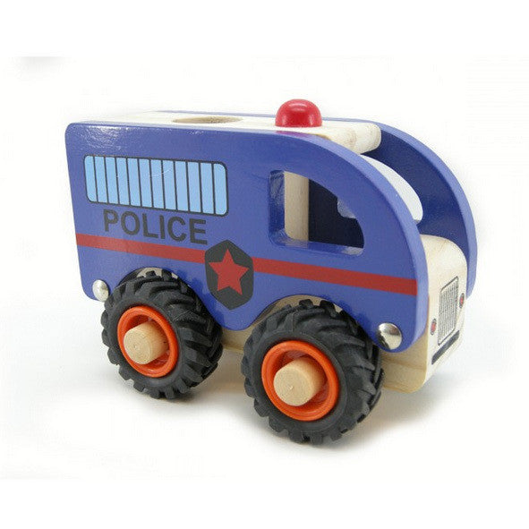 Wooden Police Car