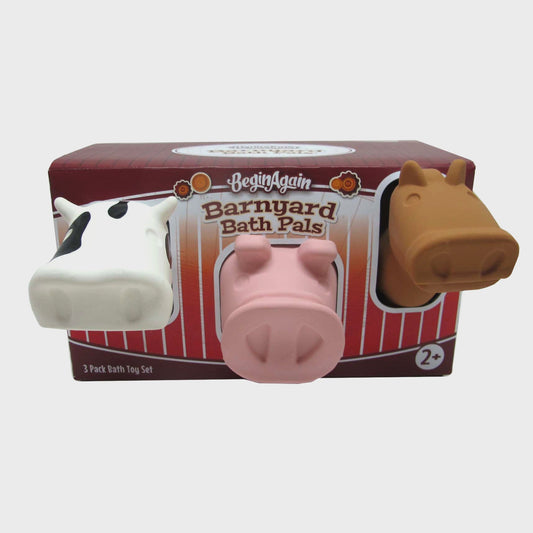 Bath Pals Set of 3 - Barnyard