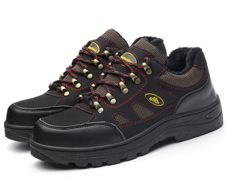 Men's  Lightweight  Anti-Odor Steel Toe Cap Safety Shoes