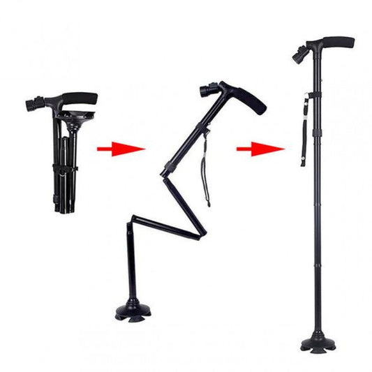 LED folding cane - Blue Force Sports