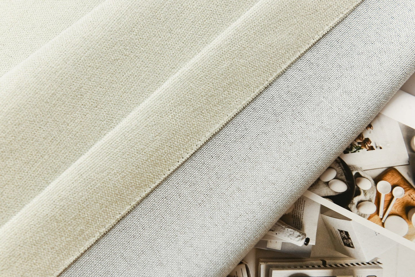 100% Total Blackout Curtain Chenille Textured, Customize Size/Head, 1 Panel