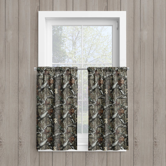 Curtain Tier Pair 29x36 Inch in Camouflage