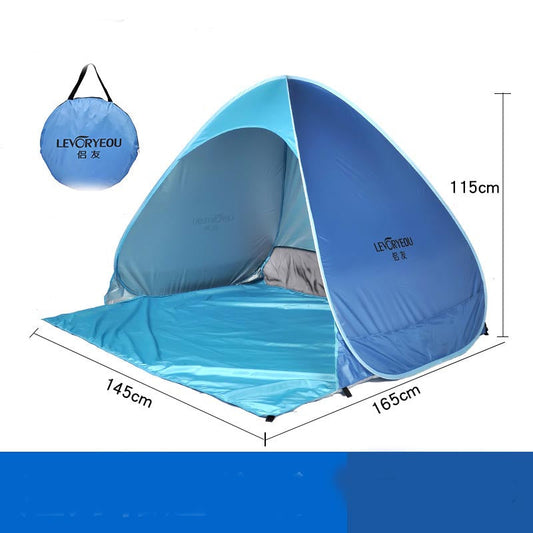 Outdoor Convenient Quick-open Curtain Tent - Blue Force Sports