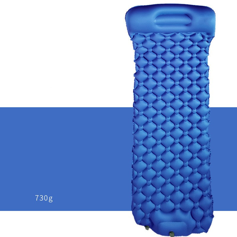Inflatable Mat Outdoor Supplies Air Camping Portable Automatic Inflatable Mattress Moisture-proof Tent Mat Camping Mat - Blue Force Sports
