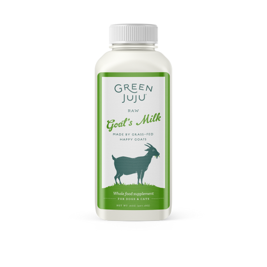 Green Juju Raw Goats Milk 16oz (FROZEN)