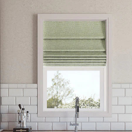 Sun Zero Somerton Textured 100% Blackout Cordless Roman Shade, 64" X 33" No Hardware