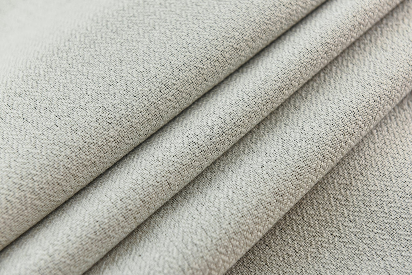 100% Total Blackout Curtain Subtle Herringbone Textured, Customize Size/Head, 1 Panel