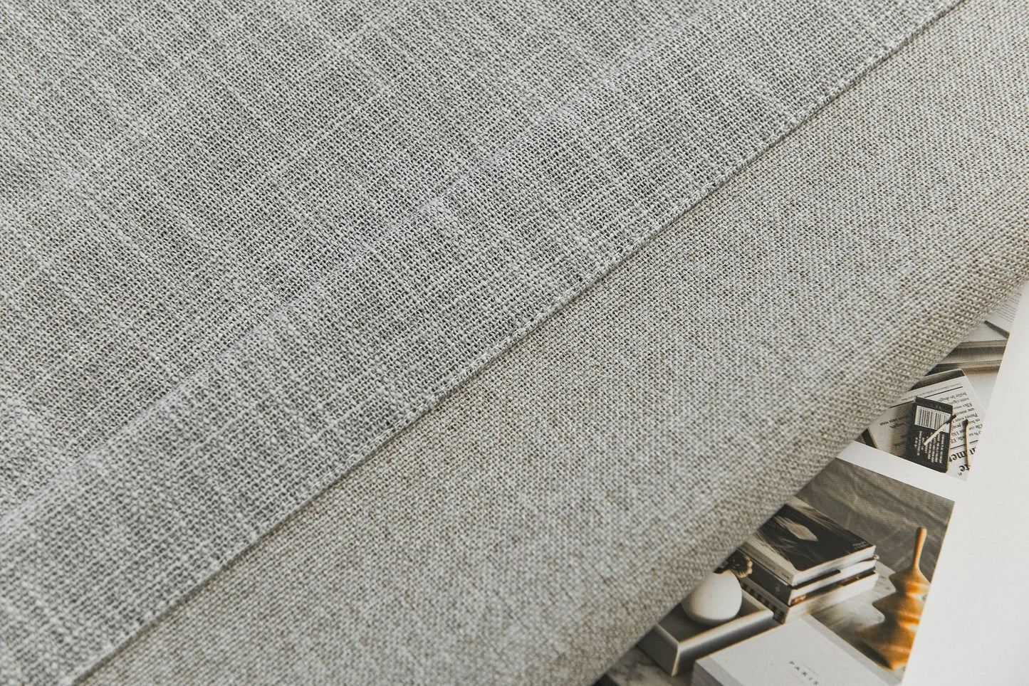 100% Total Blackout Curtain Scottish Linen Textured, Customize Size/Head, 1 Panel