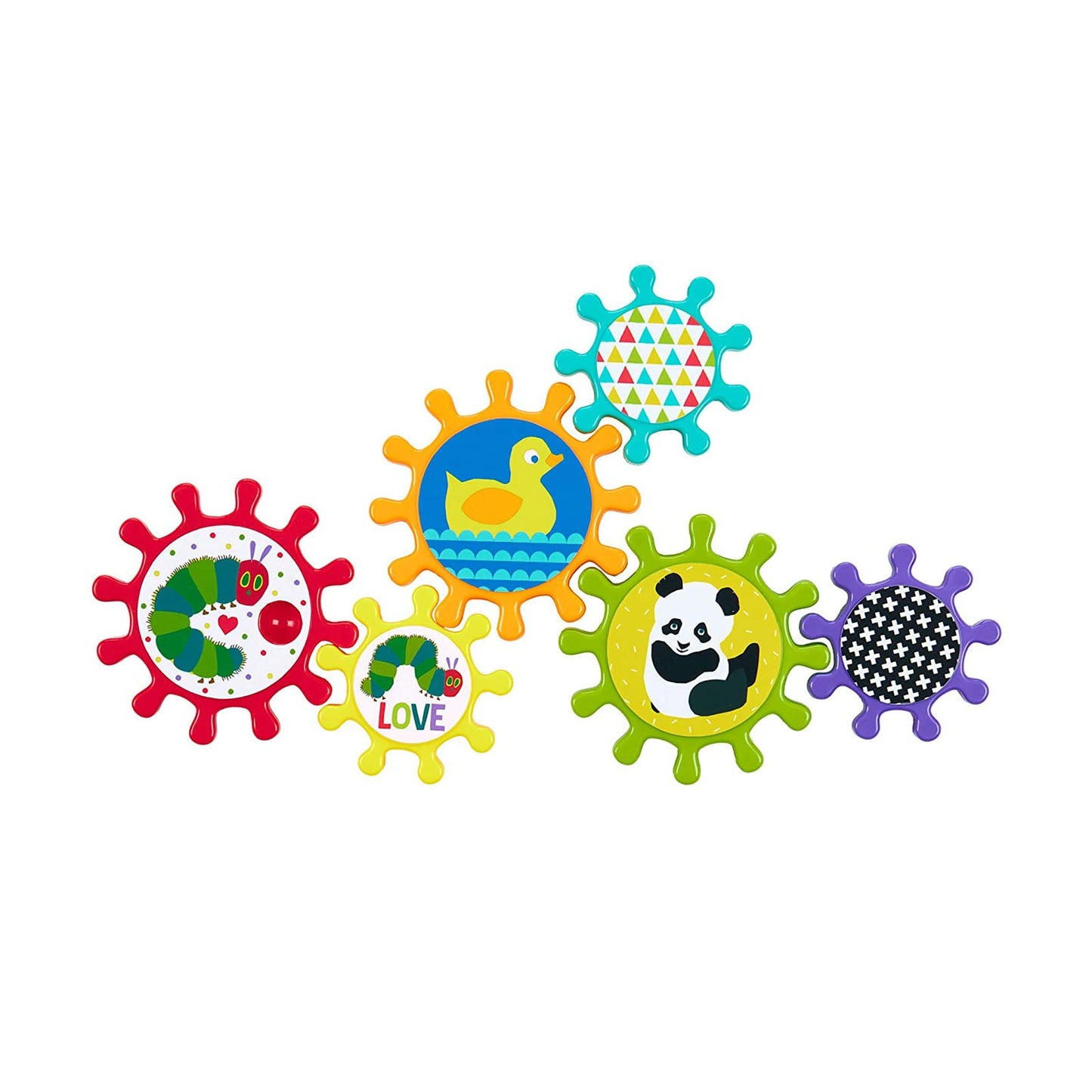 The World Of Eric Carle Very Hungry Caterpillar Plastic Gear Set Toy