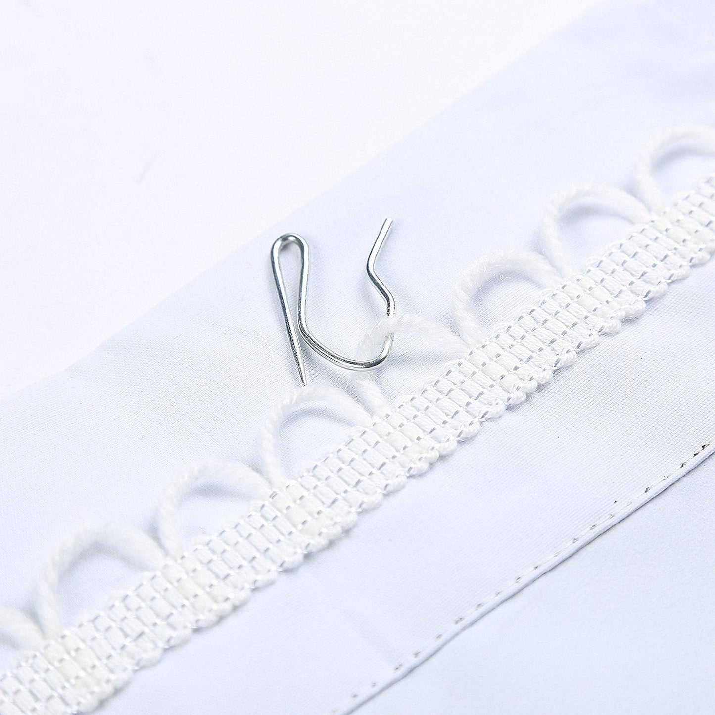 White Thermal 100% Blackout Rod Pocket Curtain Liner