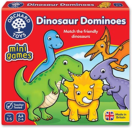 Orchard Toys - Mini Games - Dinosaur Dominoes