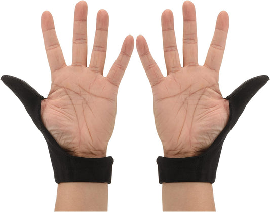 Adult Thumb Guard Habit Thumb Breaker Thumb Cover Thumb Glove to Help Stop Skin Picking Thumb Sucking and Hair Pulling (Black)