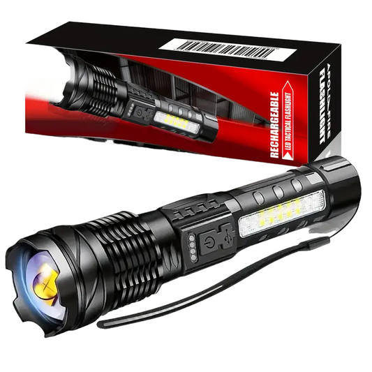 NNETM Powerful Rechargeable Torch Flood Light for Outdoor Camping