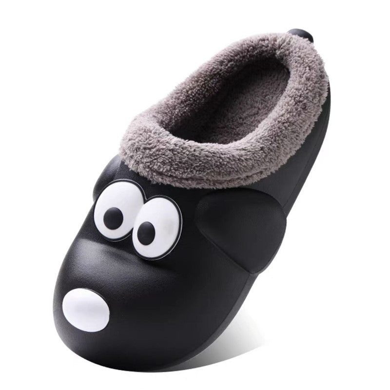 Cute Dog Winter Slippers