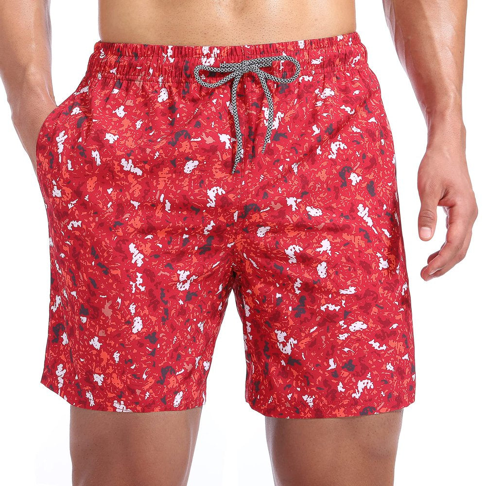 Jointlycreating Summer Beachwear Men Swim Trunks Outdoor Board Shorts Casual Swimwear