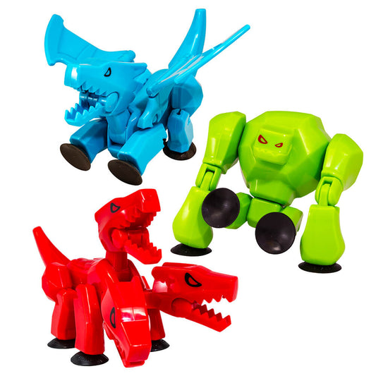 StikBot Mega Monsters 3 Pack Bundle - Cerberus, Gigantus and Scorch