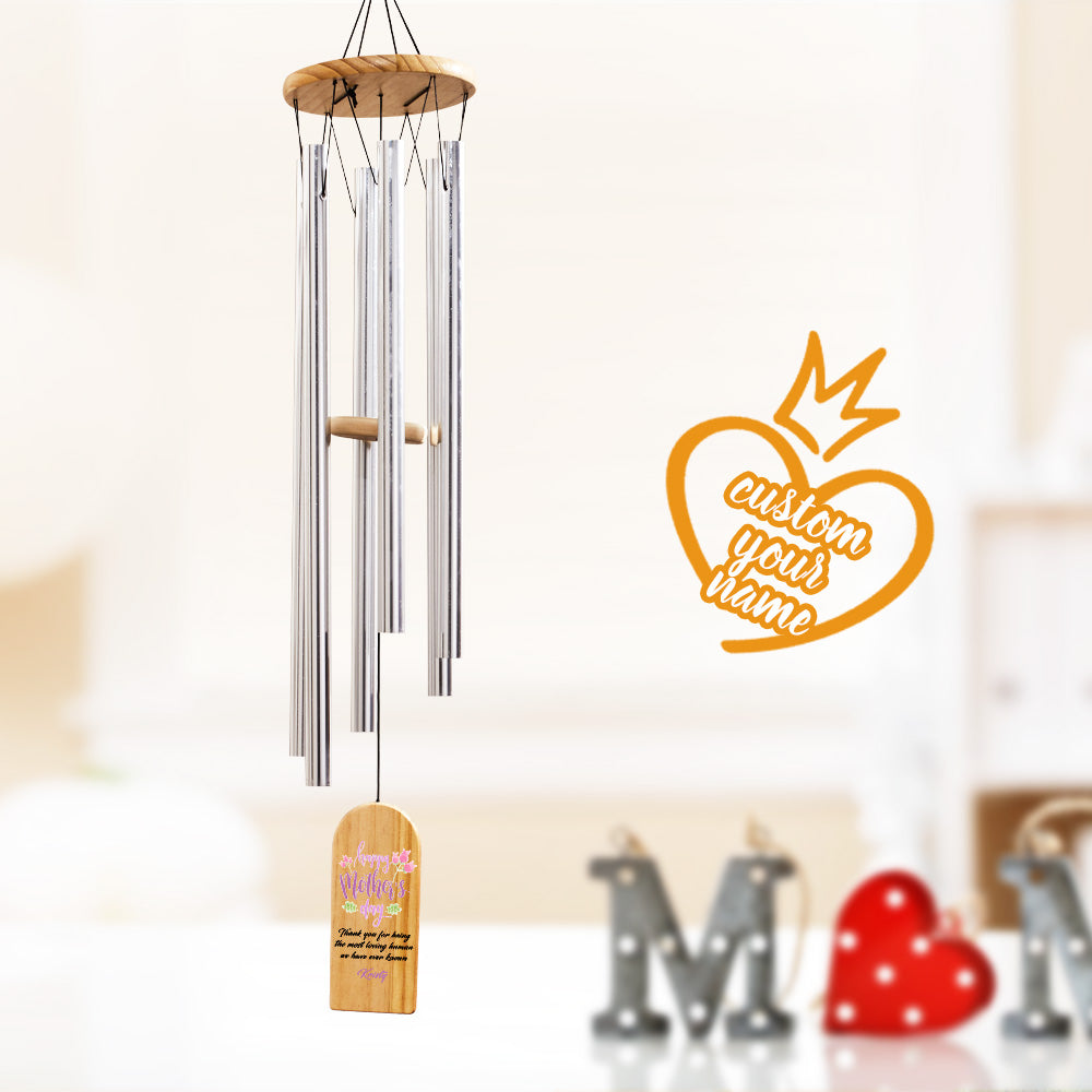 Mother's Day Wind Chimes Custom Wind Chimes Happy Mother's Day Gift