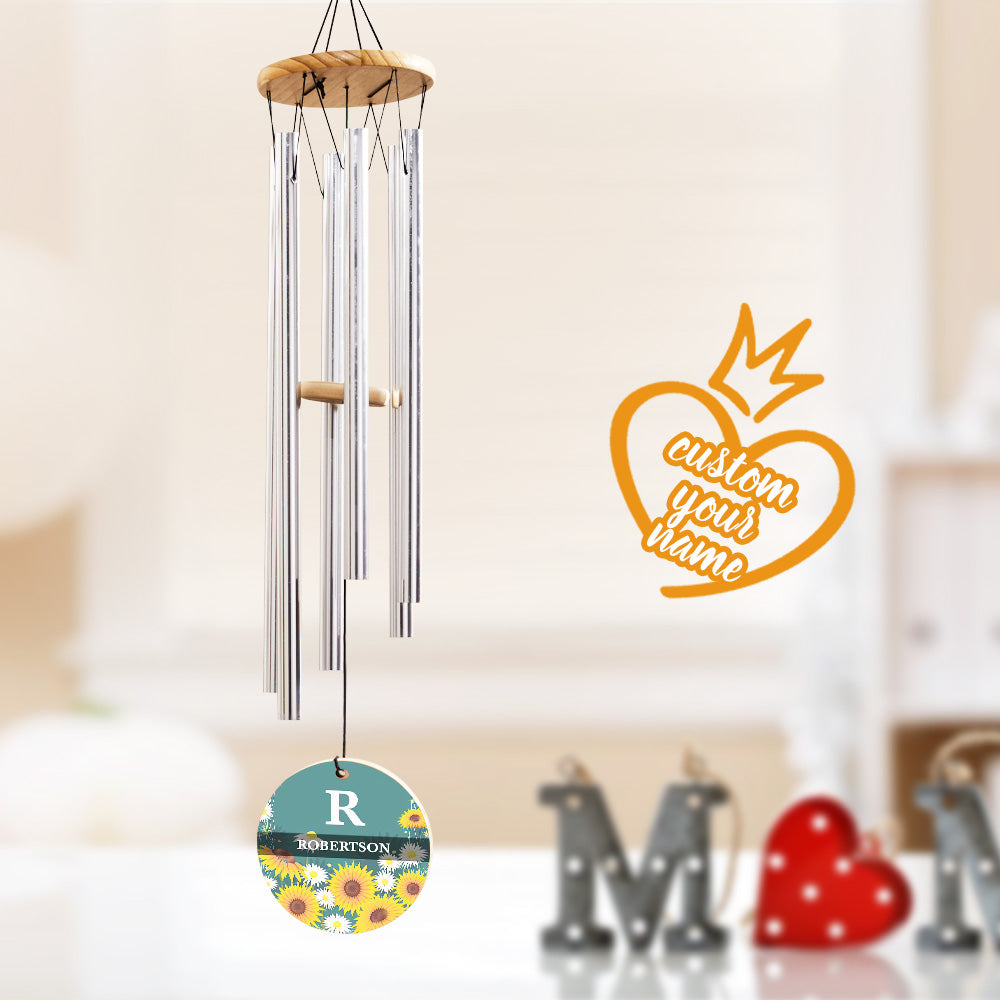 Mother's Day Wind Chimes Custom Name Wind Chimes Gift for Mom