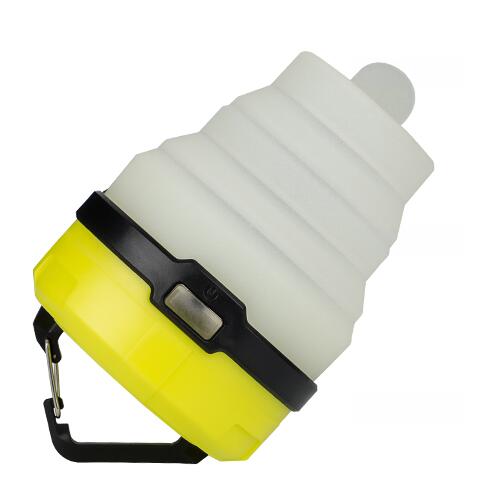 Yellow Retractable Tent Light